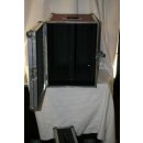 Flightcase Truhencase Holz Aluminium gebraucht braun
