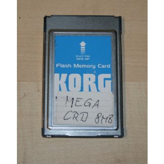 Korg Flash Memory Card 8MB MEGA CRD t&uuml;rkisch Styles &amp; Sounds f&uuml;r PA-80 gebraucht