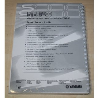 Yamaha Praxisbuch für PSR-S900 PSR-S700 NEU in OVP