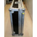 Flightcase Transportkoffer f&uuml;r Keybords Holz Aluminium gebraucht braun
