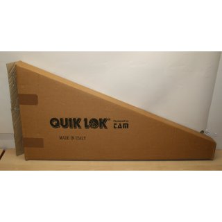 Quik Lok A-342 kurzer runder Mikrofonständer NEU in OVP