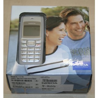 Nokia 1110 Mobiltelefon GSM 900/1800 gebraucht in OVP grau