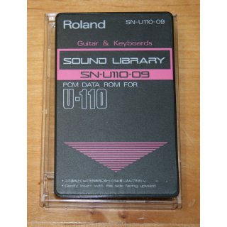 Roland SN-U110-09 PCM DATA ROM Guitar &amp; Keyboards f&uuml;r U110 gebraucht