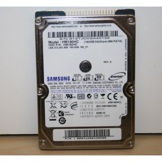 Samsung Harddisk (Festplatte) 16 GB 2,5