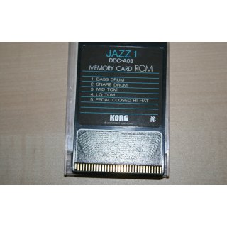 Korg Memory Card Jazz 1 DDC A03 gebraucht