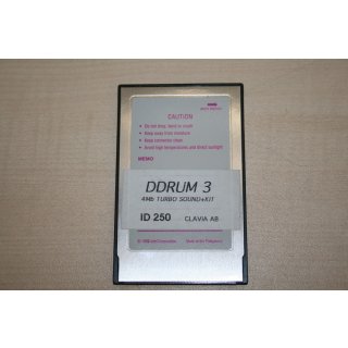 D-Drum 3 Flash Card ID 250 4MB Turbosound+Kit gebraucht