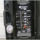Skytec Aktiv-Lautsprecher ST-090 incl. Handsender - defekt f&uuml;r Bastler