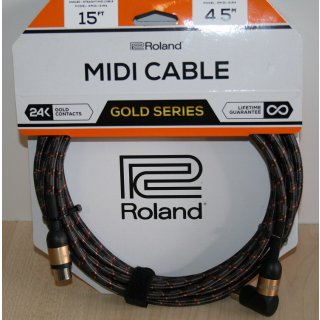Roland Midi Kabel Gold Serie 4,5m