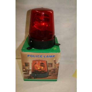 Partyleuchte Police Lamp Rot, gebraucht.